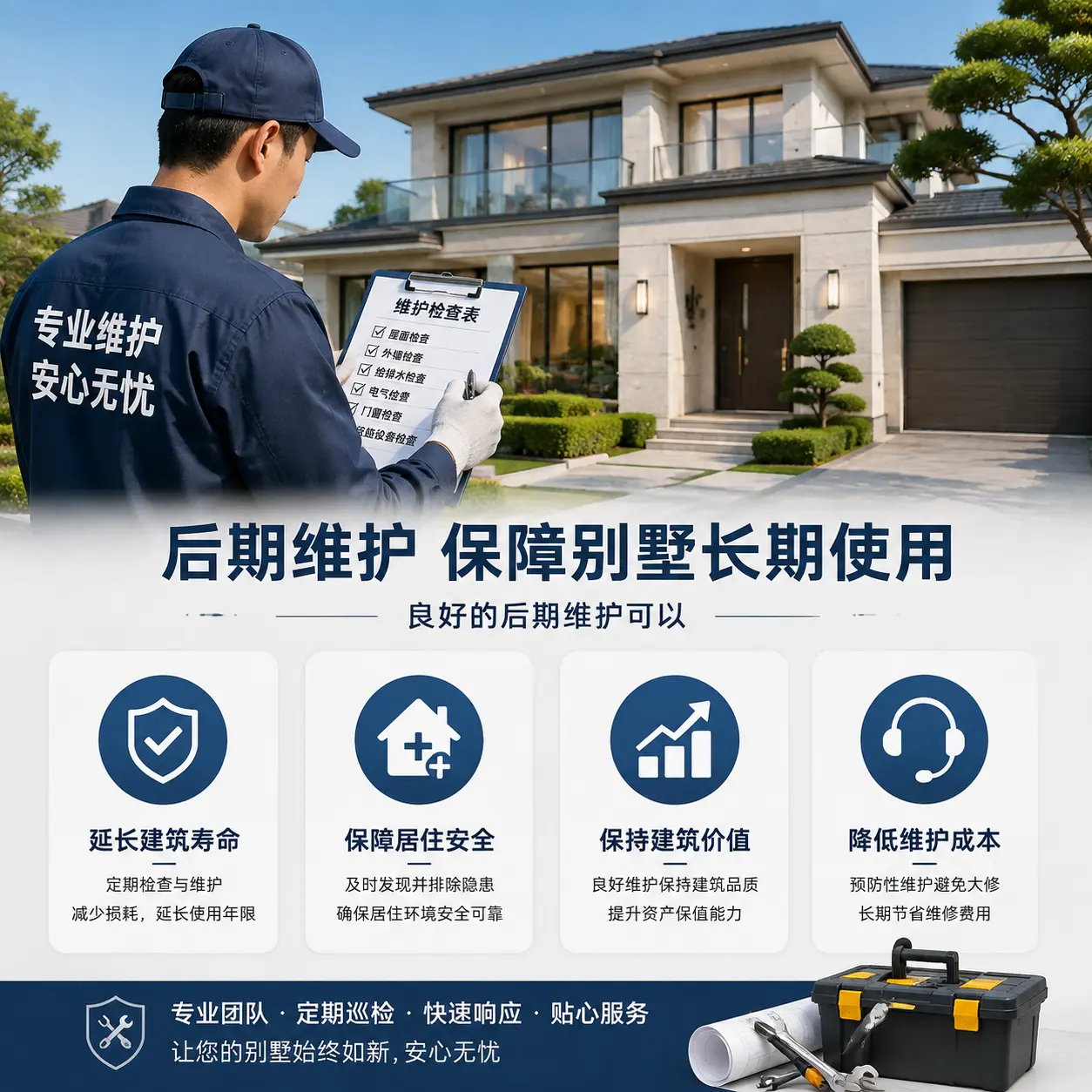 别墅建造公司推荐： 播州 施工质量的关键要素