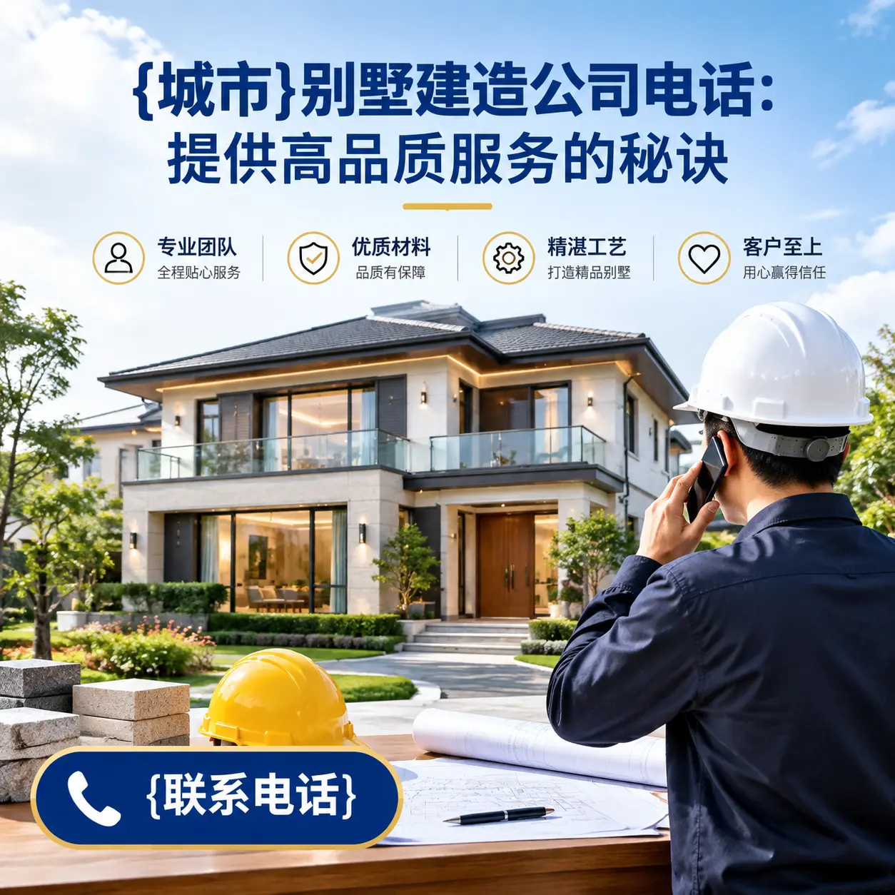 播州别墅建造公司电话：提供高品质服务的秘诀