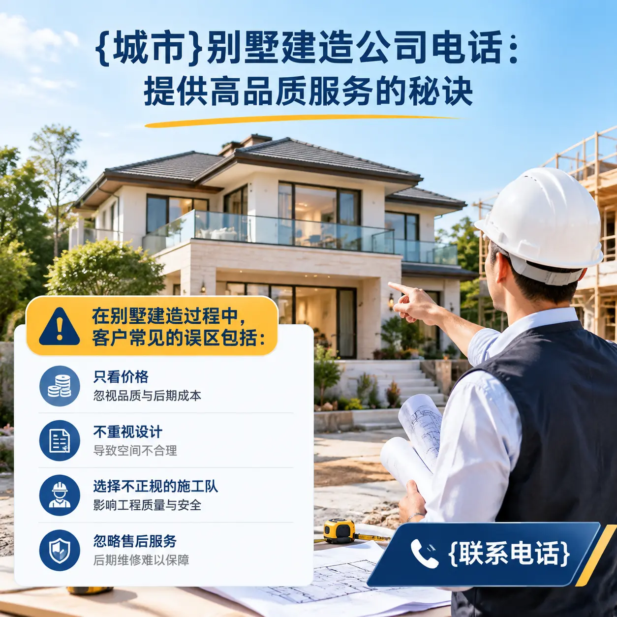 播州别墅建造公司电话：提供高品质服务的秘诀
