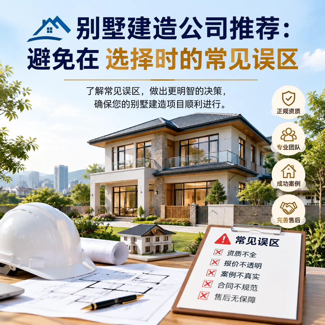 别墅建造公司推荐：避免在 播州 选择时的常见误区