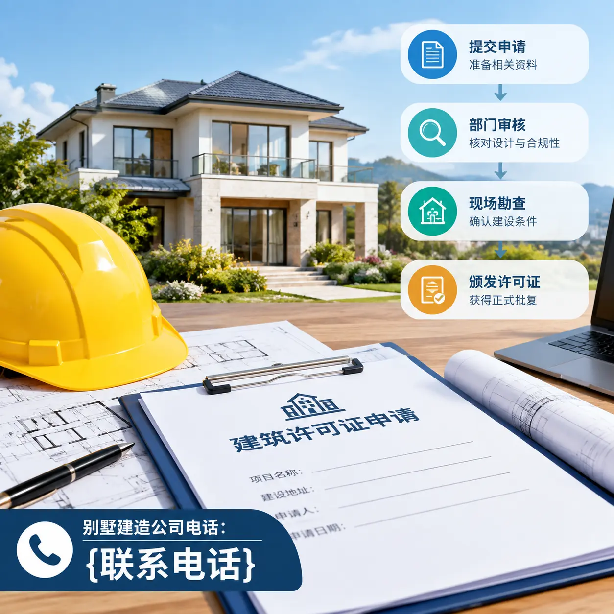 别墅建造公司电话：在播州建造前的准备工作