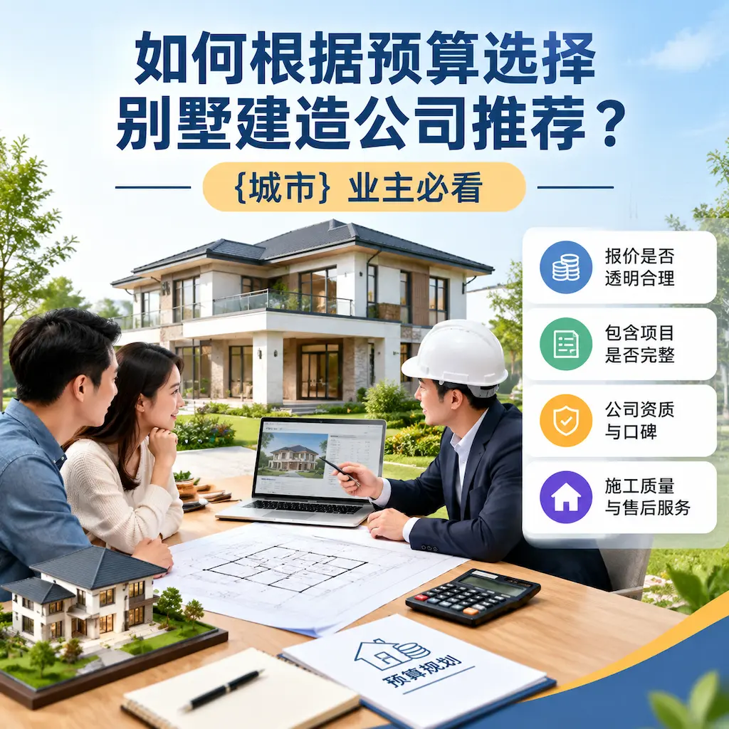 如何根据预算选择别墅建造公司推荐？ 播州 业主必看