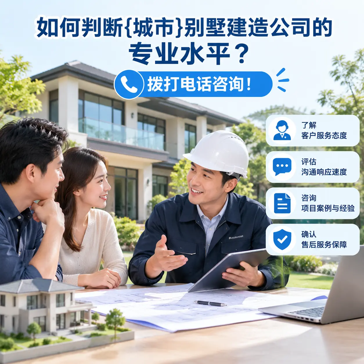 如何判断播州别墅建造公司的专业水平？拨打电话咨询！